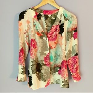Worthington Floral Blouse S